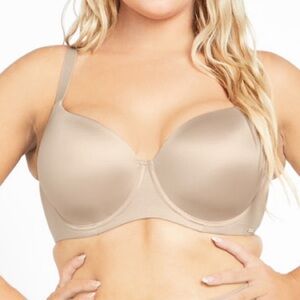 CITY CHIC NUDE TSHIRT BRA 36DD
